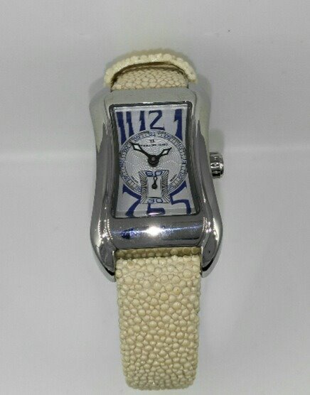 Watch Officina del tempo Woman Tangeri Lady Galuchat in Steel OT1025/02ABW - OT1025/02ABW